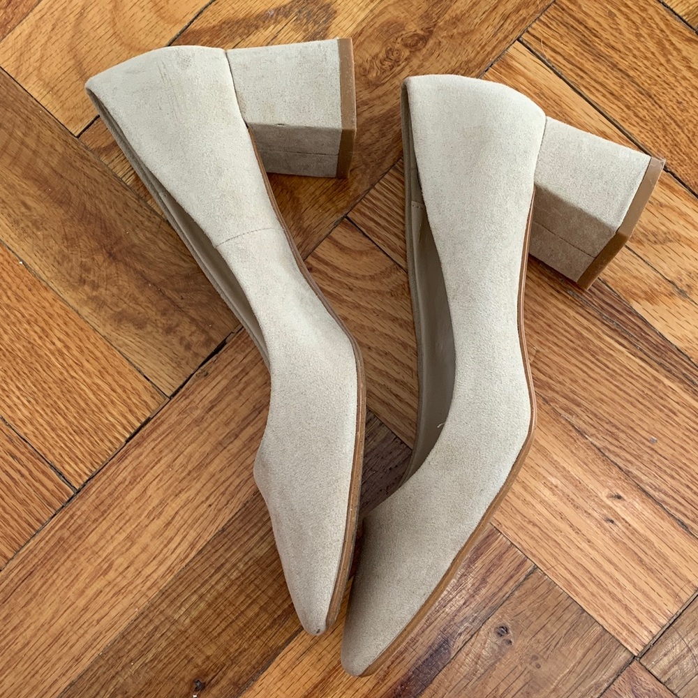 Zara Basic Collection Suede Pumps